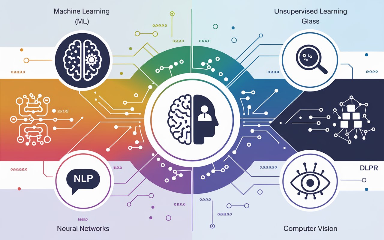 components of ai ml machine learning , deep learning 