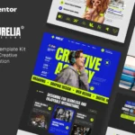 Aurelia – Creative Agency Elementor Template Kit 