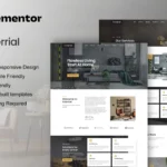 Interrial – Interior Design Service Elementor Template Kit  