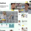 MedHub - Pharmacy & Medical Services Elementor Template Kit 