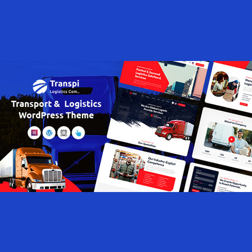 Transpi - Logistics and Transportation WordPress Theme