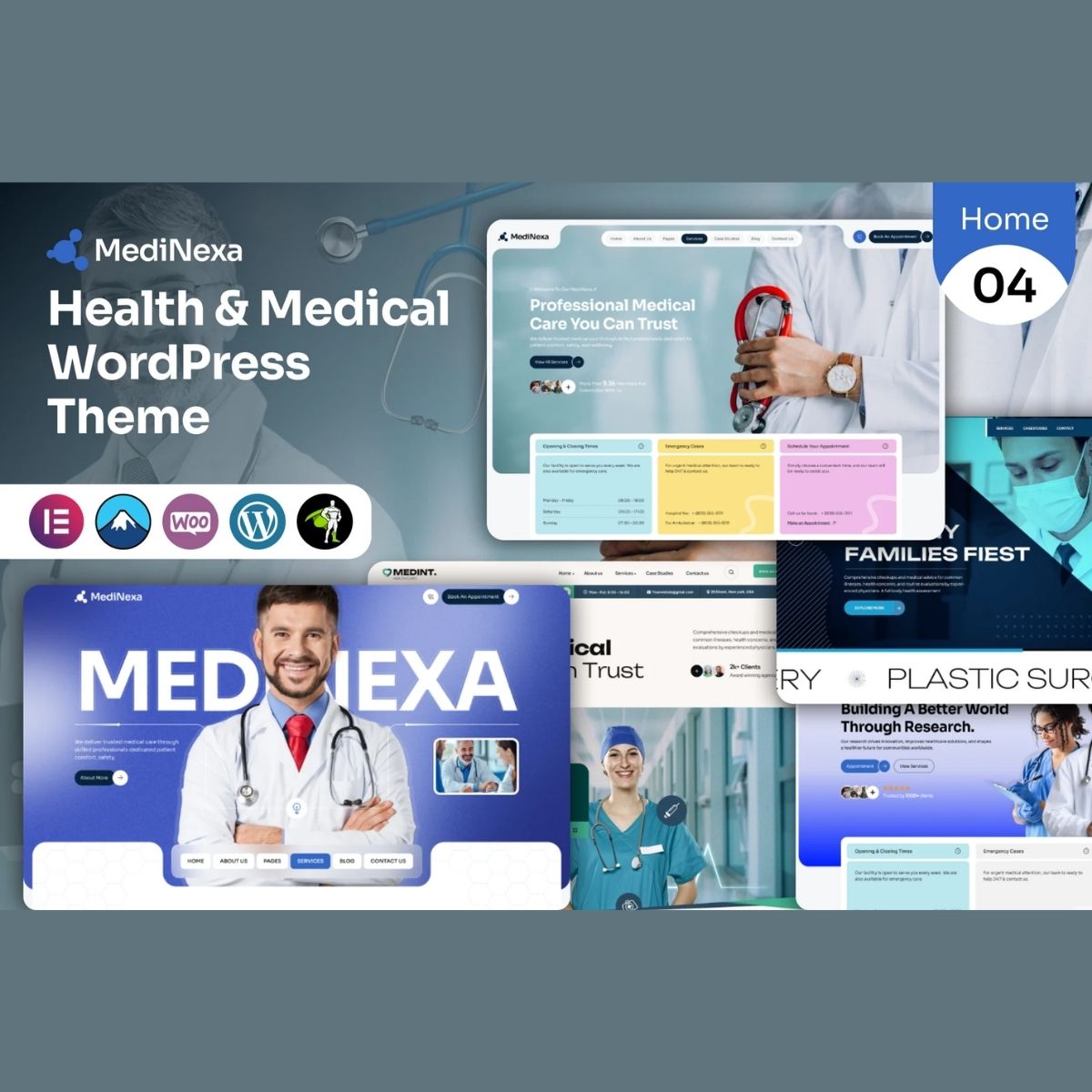 Medinexa - Health & Medical WordPress Theme