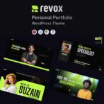 Revox – Personal Portfolio WordPress Theme