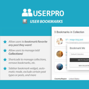 UserPro - WordPress User Bookmarks Add-on