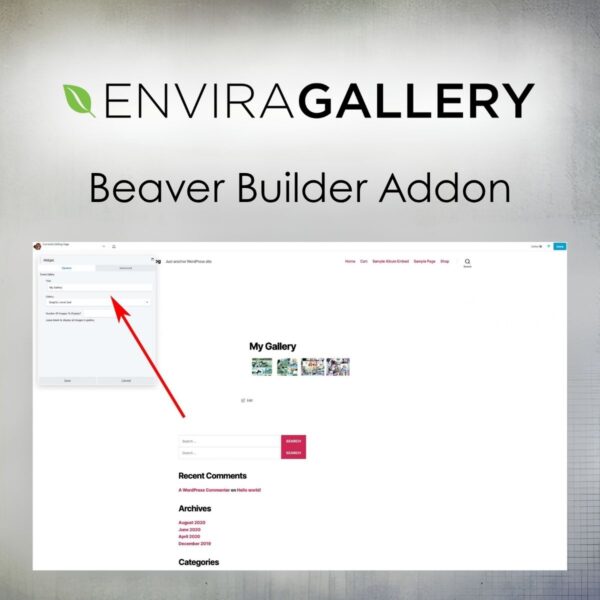 Envira Gallery - Beaver Builder Addon