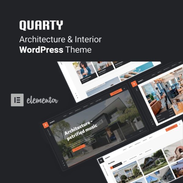Quarty - Architecture WordPress Theme